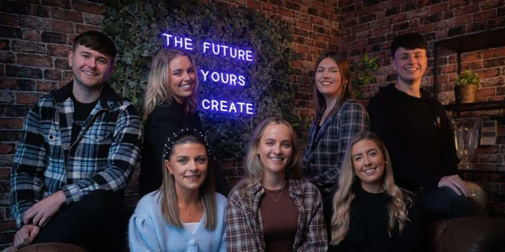 Social Media Elite team photograph from the earlier WebMechanic website